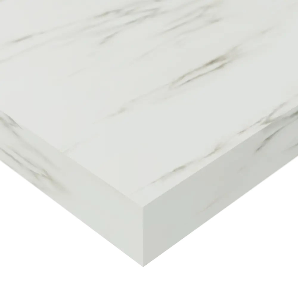 Полка настенная Spaceo White Marble 80x23.5 см МДФ цвет белый мрамор 82877507 STLM-2156757  - Вид №3