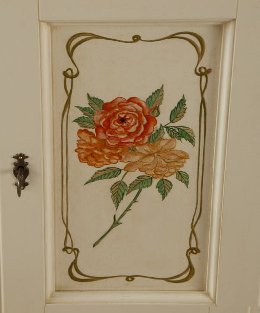 1974 Tifernoit Угловой шкаф с 4 дверцами Soggiorno  - Вид №4