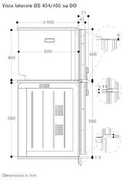 Gaggenau Комбинированная стеклянная печь Serie 400 Bs455101 - Вид №1