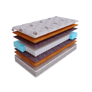 90973668 Матрас SkySleep NATIVE PRO Orto Hard S500 90x210 см независимый пружинный блок, односпальный, ортопедический, жесткий, к STLM-1397520