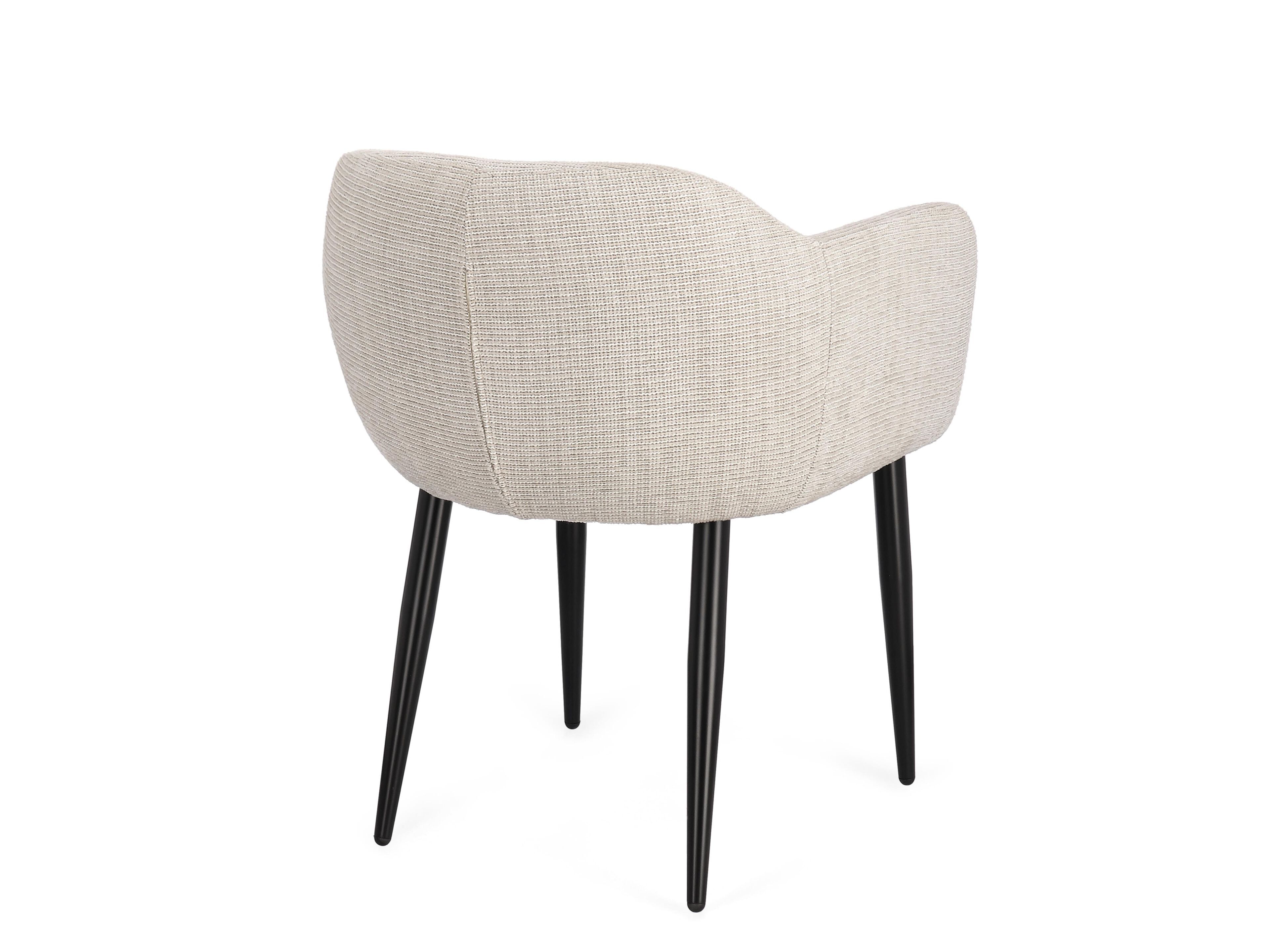 Мягкий тканевый стул с подлокотниками BIZZOTTO KATI ARCH-00104011 - Вид №3