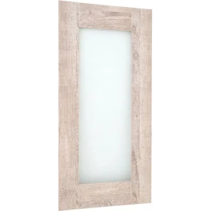 Фасад застекленный Руза 39.7x76.5 см Delinia ID ЛДСП цвет коричневый