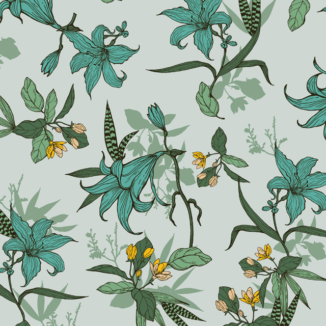 Стеновые панели - Цветение LIGRON LIST100 2277 - Вид №4