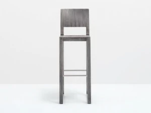 Pedrali Табурет из дуба с подставкой для ног Brera 386