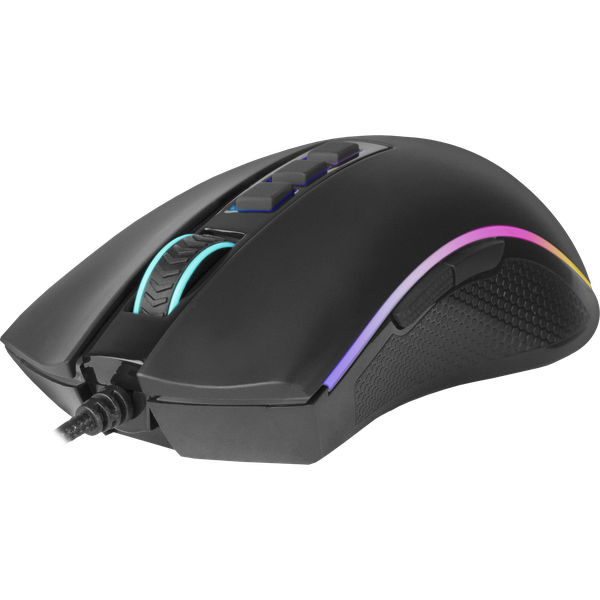 75054 проводная игровая мышь cobra rgb,9 кнопок,10000 dpi Redragon Santreyd  - Вид №2