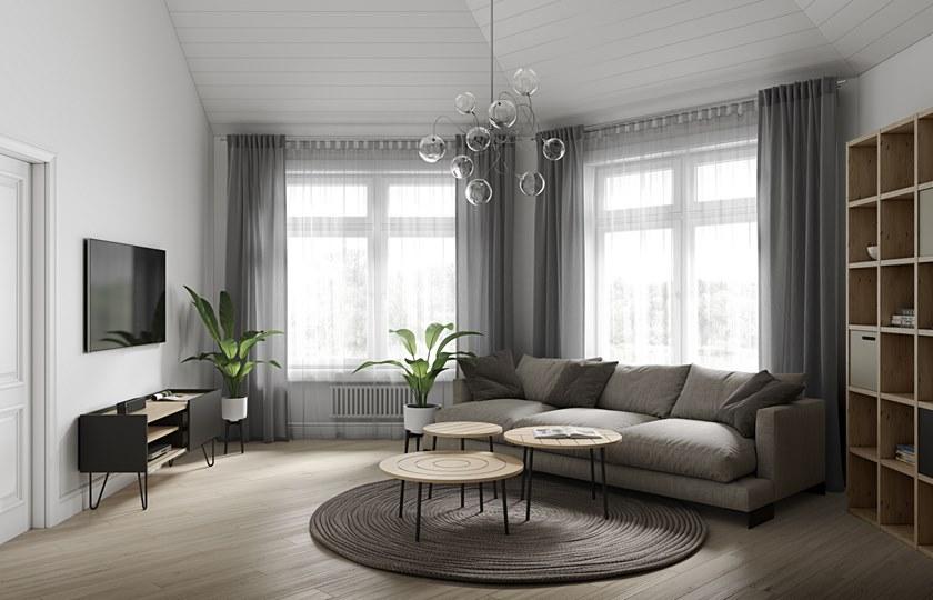 TemaHome Низкий круглый журнальный столик из мдф Ply 9003.628733 - Вид №3