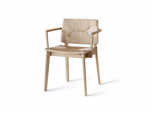 Веревочный стул с подлокотниками