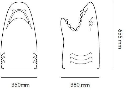 Qeeboo Подставка для зонтов / контейнер из полиэтилена Killer sun-id-1444836 - Вид №8