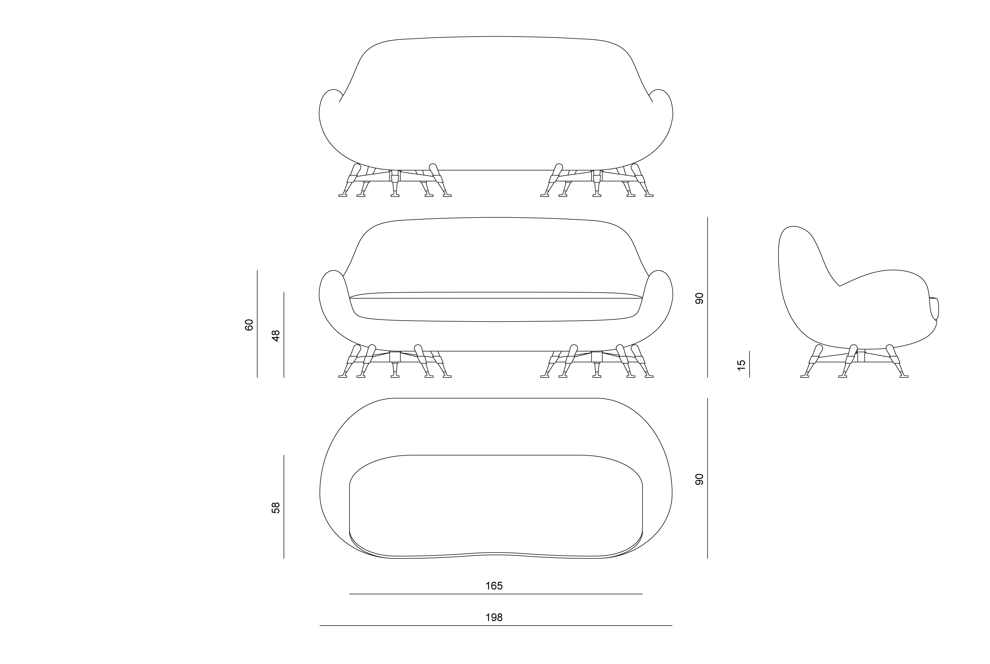 Mercury Диван Visionnaire  - Вид №5