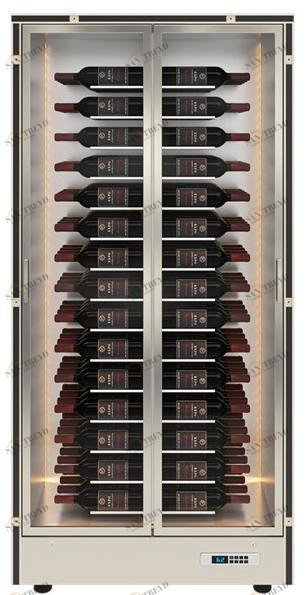 EXPO Алюминиевый винный шкаф со стеклянными дверцами Mod 10 Md-h10/md-m10/md-c10