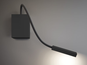 Алюминиевая светодиодная лампа для чтения с гибким кронштейном