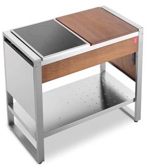 PLA.NET Outdoor Cooking Мобильная летняя кухня с газовым барбекю Oasi sun-id-1395642 - Вид №18