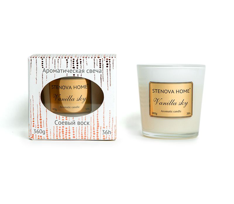 Victoria Stenova 811082 Ароматическая свеча Vanilla sky  - Вид №1