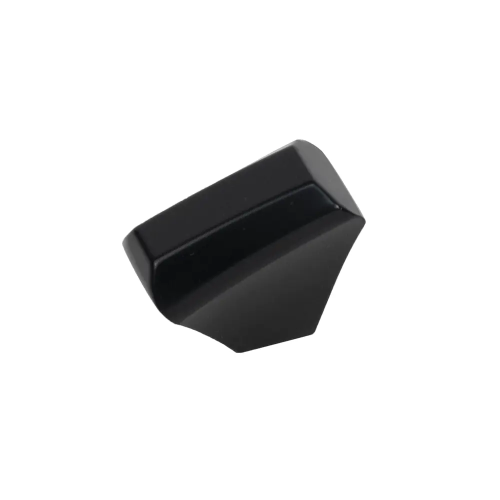 Мебельная ручка-кнопка Kubic цвет черная AKS STLM-2080848