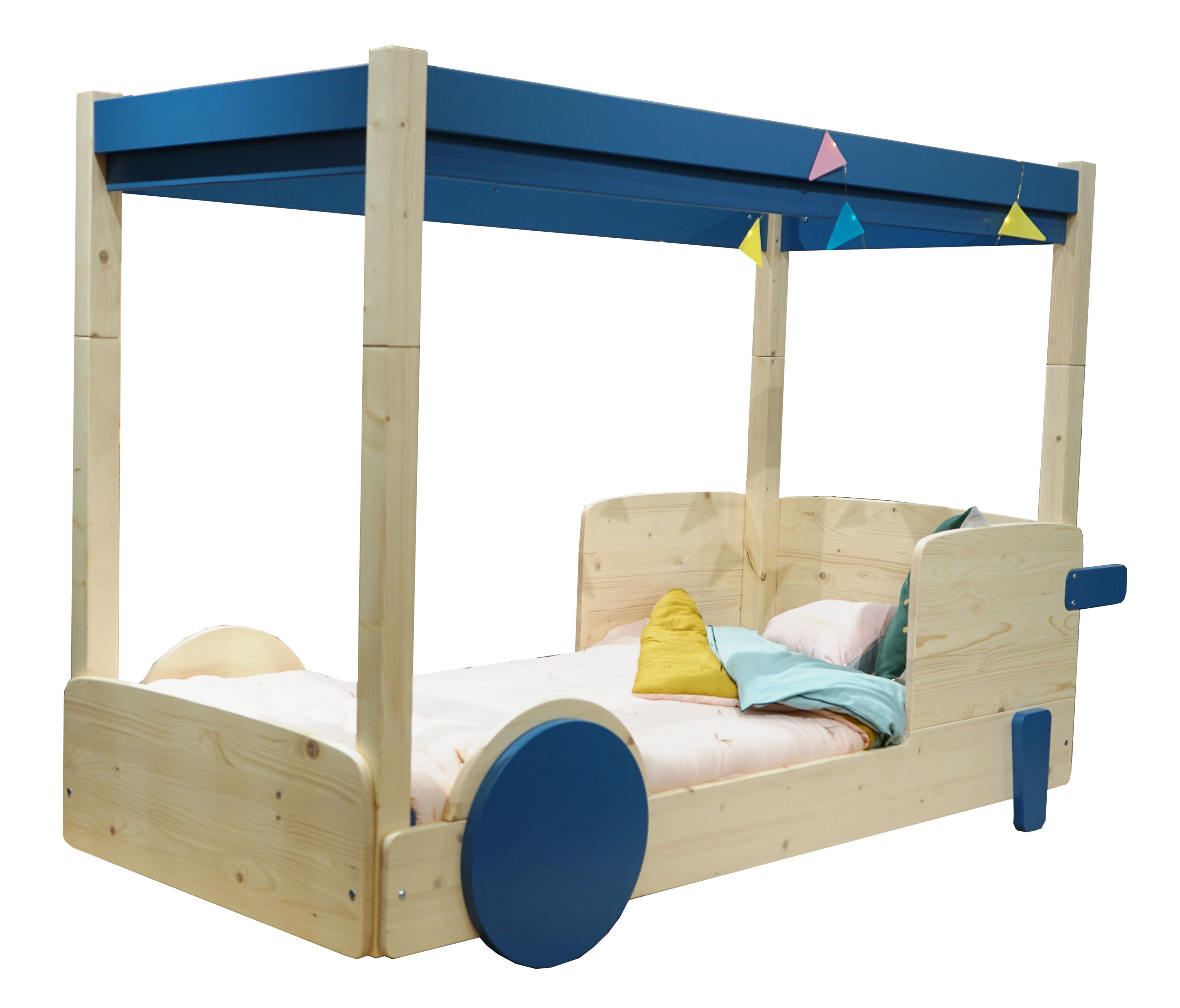 Деревянная односпальная кровать с балдахином Mathy by Bols ARCH-00085571 - Вид №3