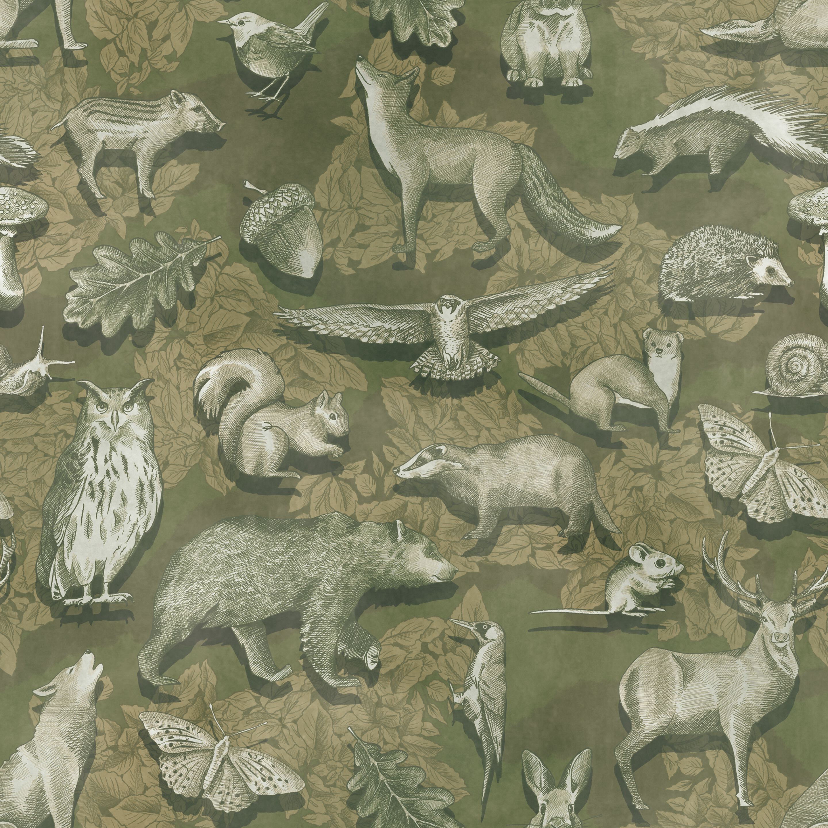 Обои с рисунком для детей Inkiostro Bianco Inkids ARCH-00082627 - Вид №5