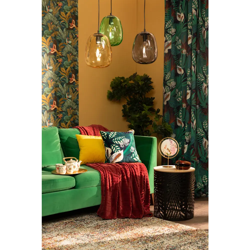 Светильник подвесной Lillian TL1219H-01GR, 1 лампа, 8 м², цвет чёрный/зелёный 82810859 STLM-2158999 Toplight  - Вид №3