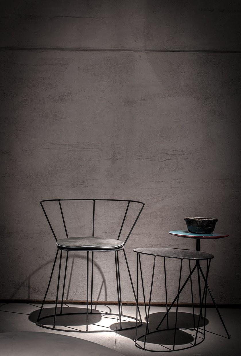 BAXTER Железный стул с подлокотниками Gibellina sun-id-1502226 - Вид №3