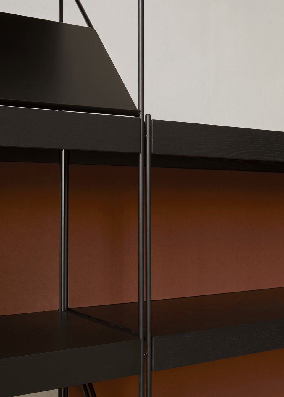 5709262069729 Система хранения Zet, 60 дюймов, задняя панель и полка для журналов LuceLight  - Вид №5