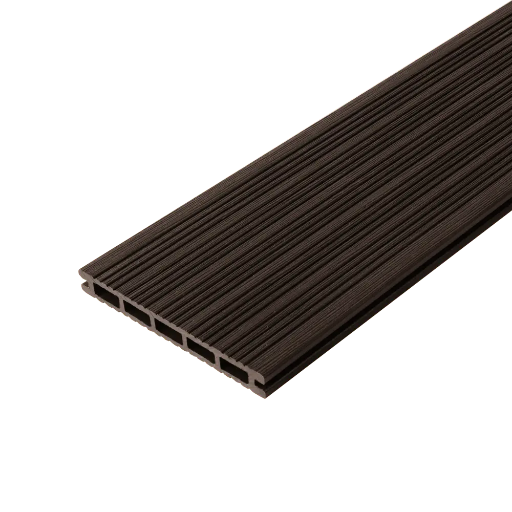 Террасная доска ДПК Freedeck цвет Венге 3000x150x17 мм двусторонний 0.45 м² Santreyd STLM-2166261 - Вид №3