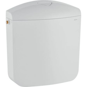 136.535.11.1 Смывной бачок наружного монтажа Geberit АР117, двойной смыв, подвод воды сбоку или сзади по центру Geberit