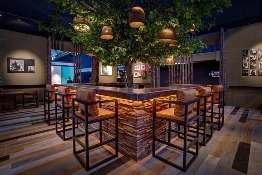 Wonderwall Studios Трехмерная панель из вторичного дерева ручной работы Derelict houses sun-id-1475083 - Вид №2