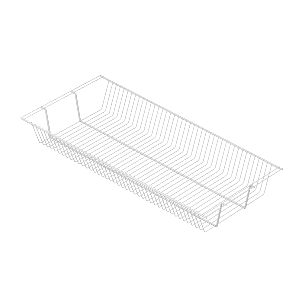 Полка-корзина , 603x406x118 мм, белый LJPS0504 Public Steel Россия  - Вид №6