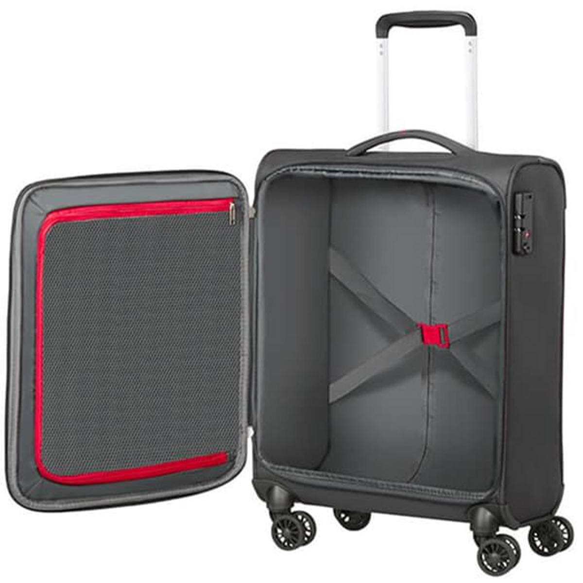 MA3-18002 Чемодан MA3*002 Spinner 4 wheels 55 American Tourister Crosstrack  - Вид №1