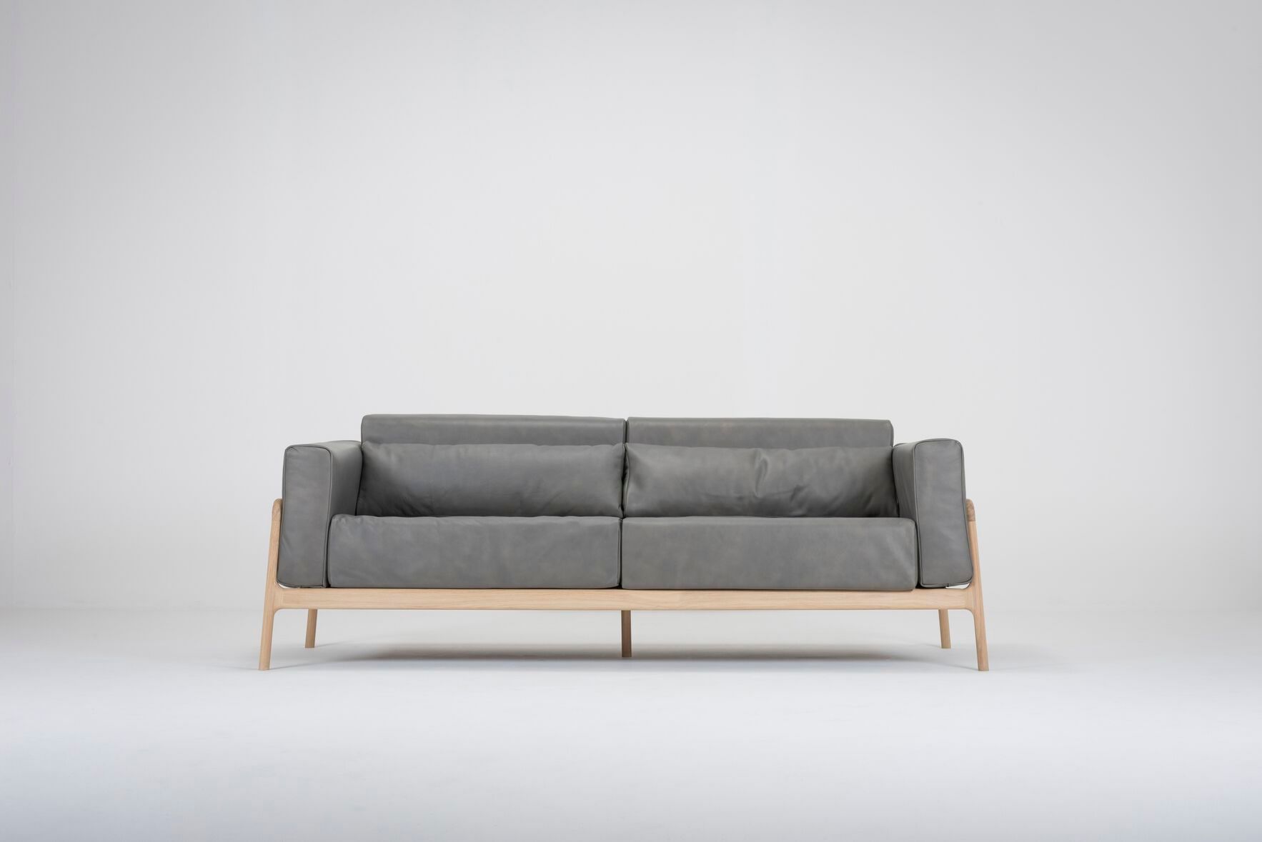 3-местный кожаный диван Gazzda Fawn ARCH-00074385 - Вид №8