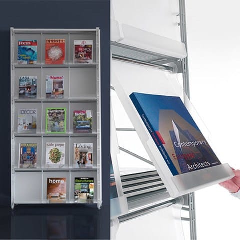 Односторонняя настенная витрина Caimi Brevetti Сократ ARCH-00124130 - Вид №2