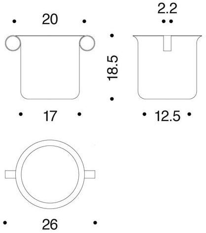 Danese Milano Ведерко для льда из латуни sun-id-1476457 - Вид №2