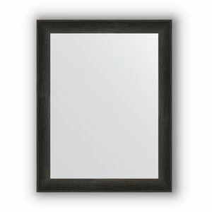 BY 1335 Зеркало в багетной раме - черный дуб 37 mm EVOFORM Definite