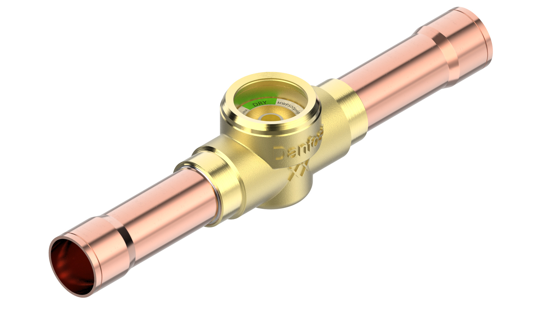Danfoss SGN — Смотровые стекла с индикатором влажности SGN 22 Смотровое стекло 014-0186  - Вид №4
