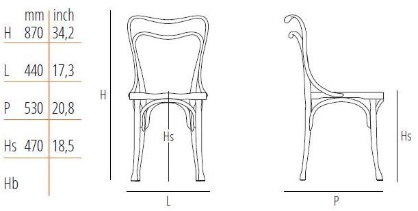 Wiener GTV Design Деревянный стул sun-id-1463559 - Вид №8