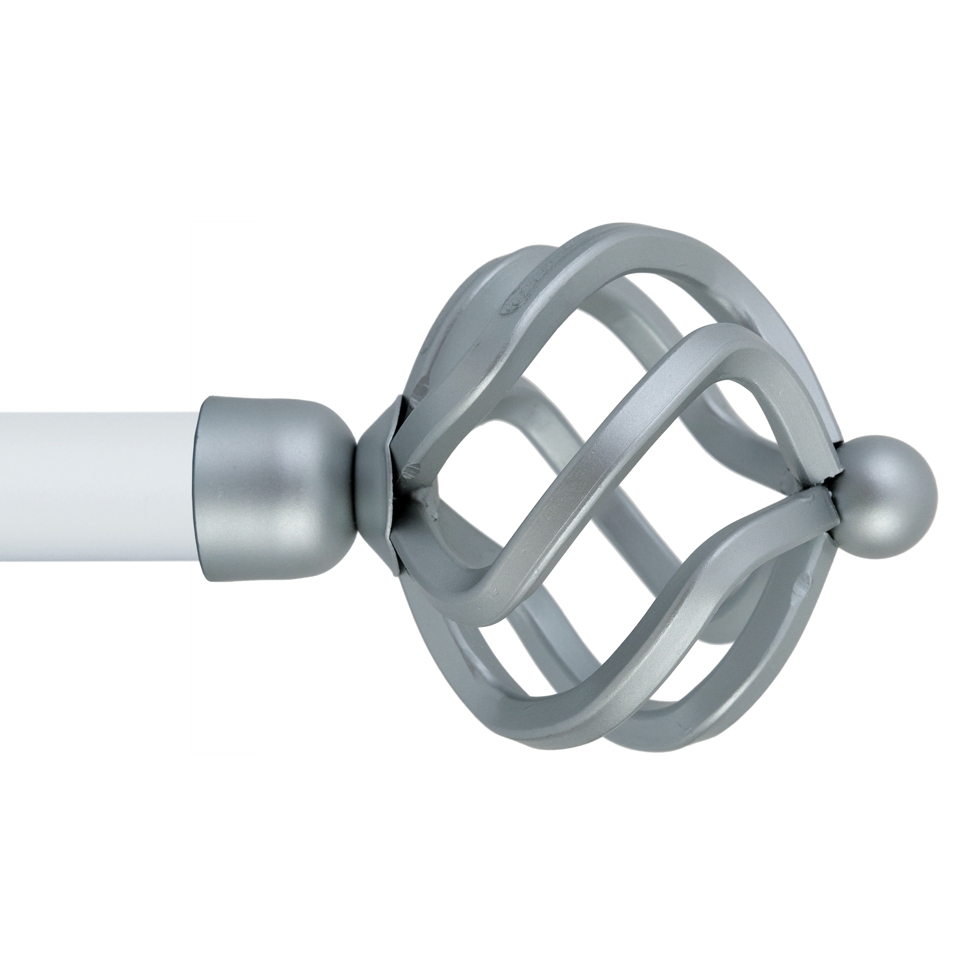ORBIS Глобус — декоративный наконечник для карнизов серебристого цвета 86015669 STLM-0066209 - Вид №1