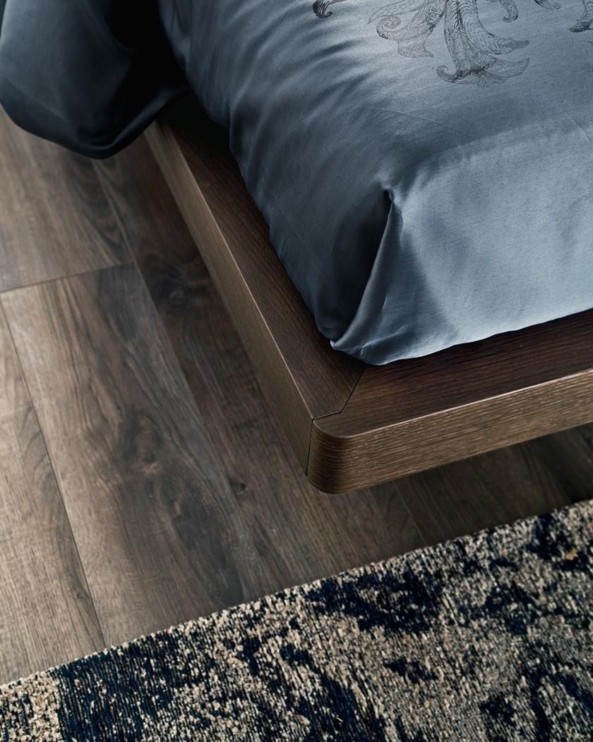 ZANETTE Двуспальная кровать из дерева со встроенными прикроватными тумбочками sun-id-1380672 - Вид №1