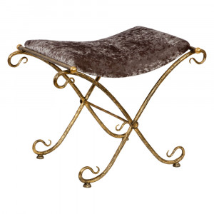 19044 Банкетка Сафари Серебро BOGACHO