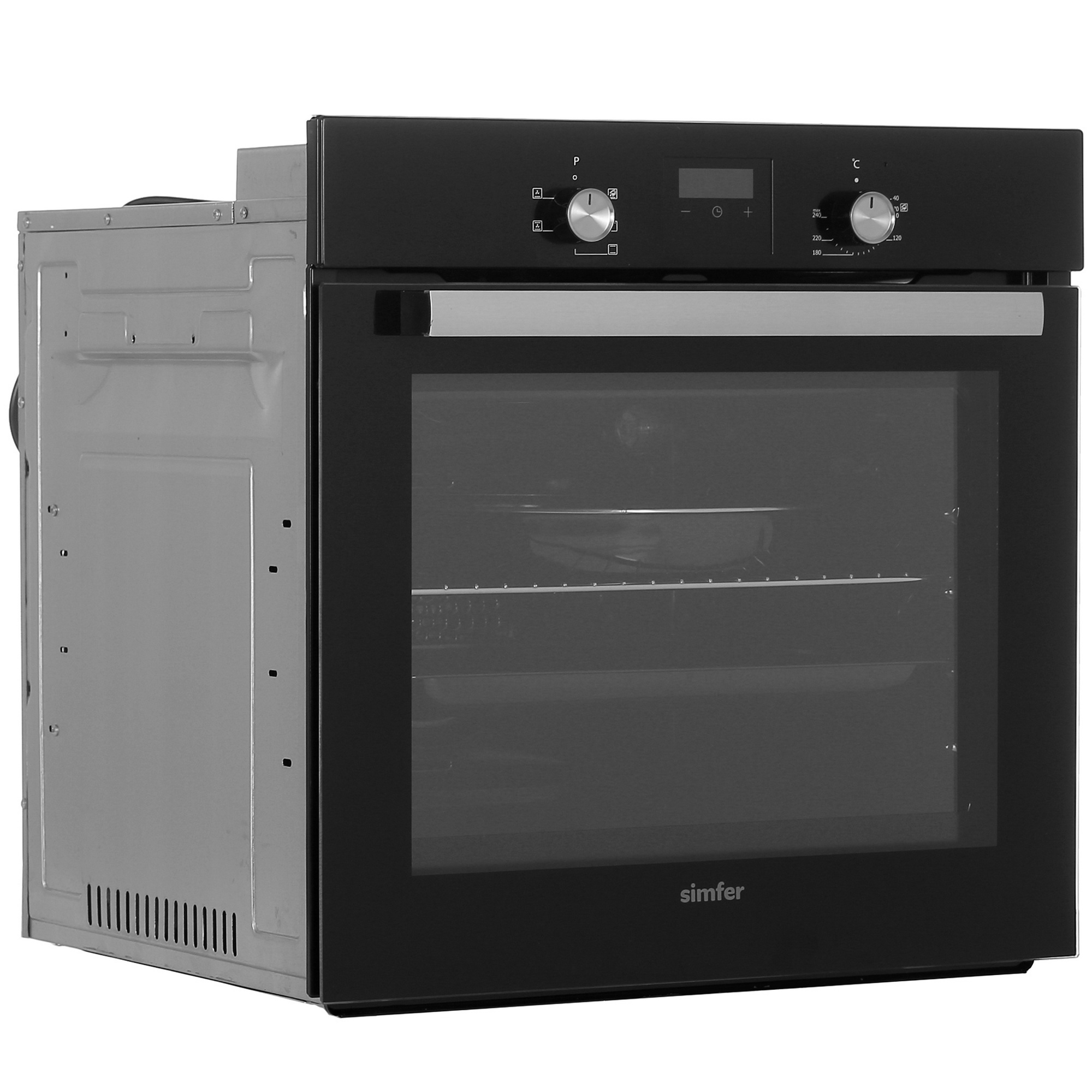 8186946 Электрический духовой шкаф Simfer B6EB56016 черный STDN-0016174 - Вид №1
