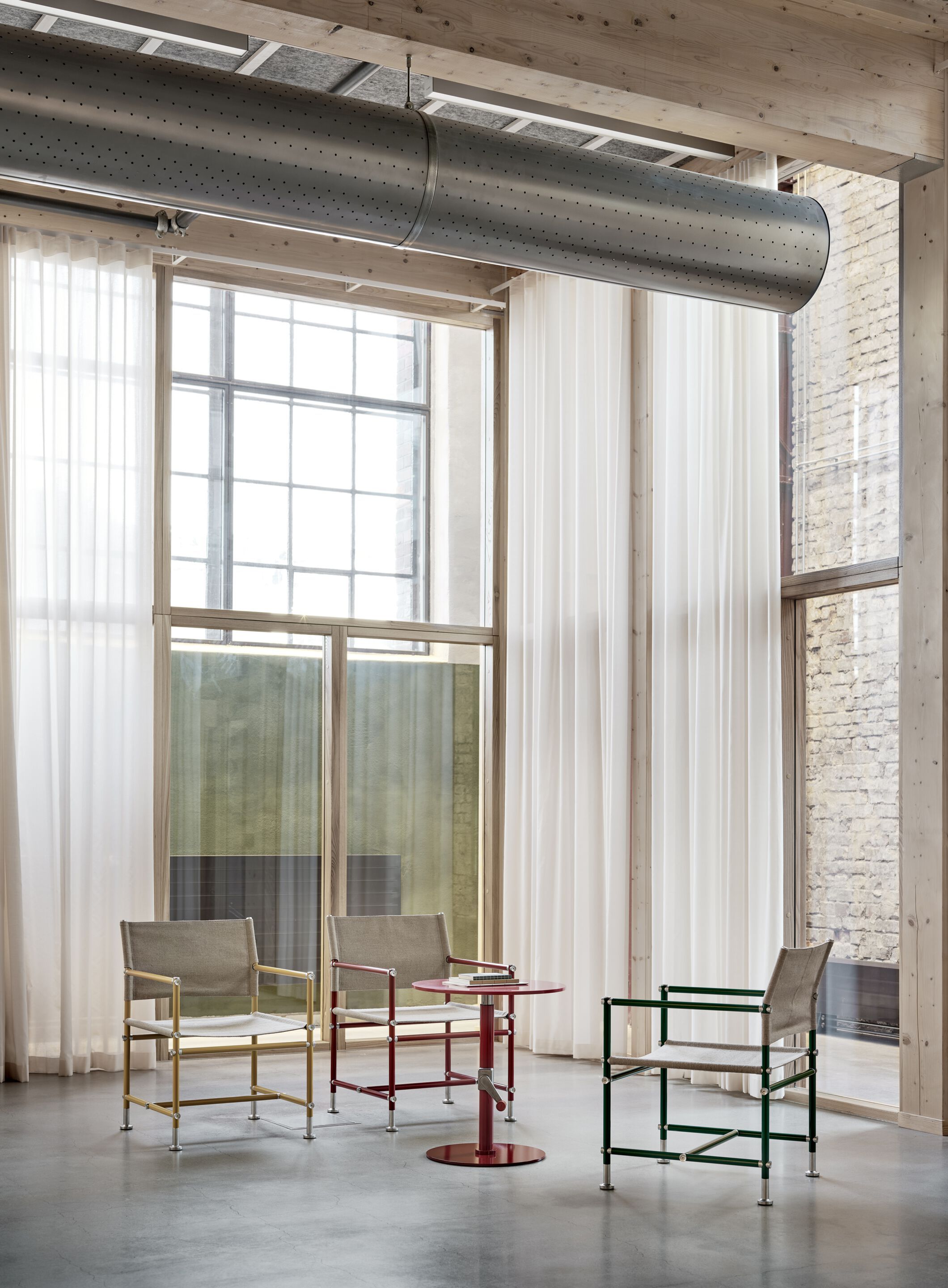 Тканевый стул с подлокотниками Bla Station Able ARCH-00137385 - Вид №18