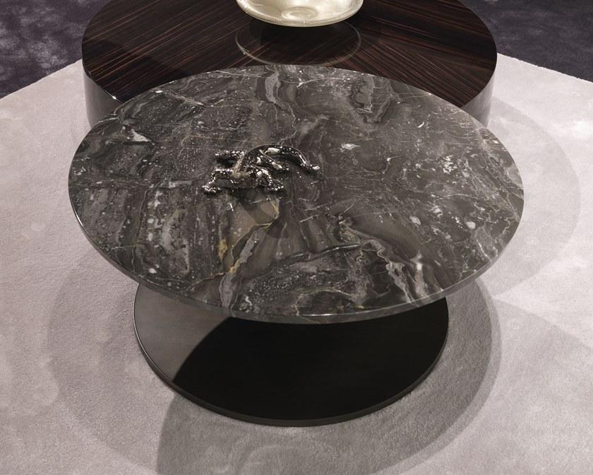 MisuraEmme Низкий круглый мраморный журнальный столик Misuraemme sun-id-1480613 - Вид №3