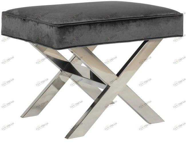 Stylish Club Низкий табурет с тканевой обивкой Bridge sun-id-1361630