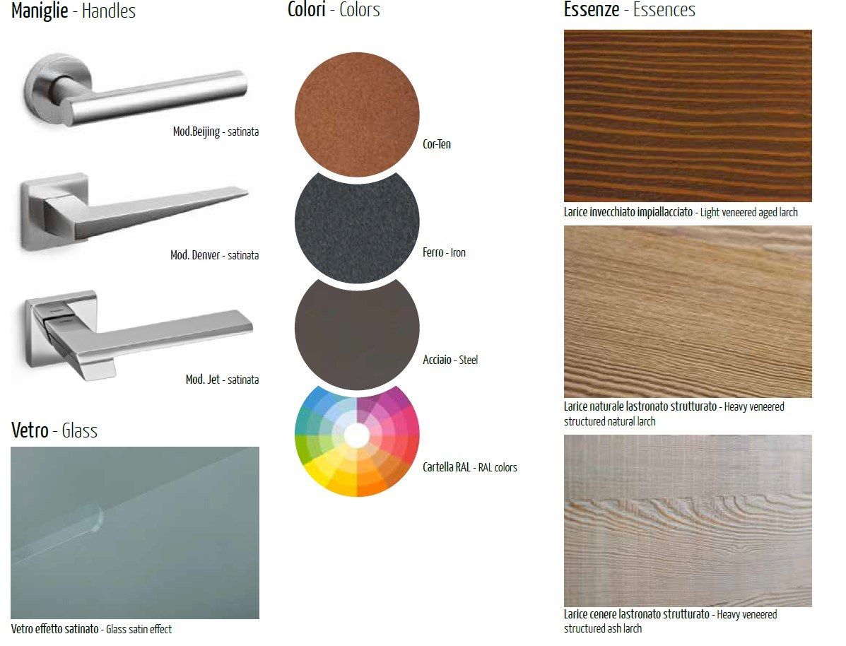 Распашная дверь из лиственницы FBP Адель ARCH-00132839 - Вид №8