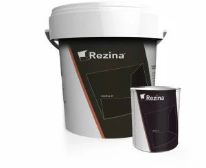 Rezina Прозрачная двухкомпонентная отделочная смола на водной основе