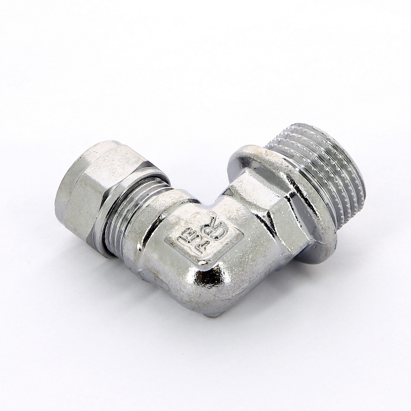 Угол обжим-Н хромированный TIEMME 12х1/2" 1130070 - Вид №3