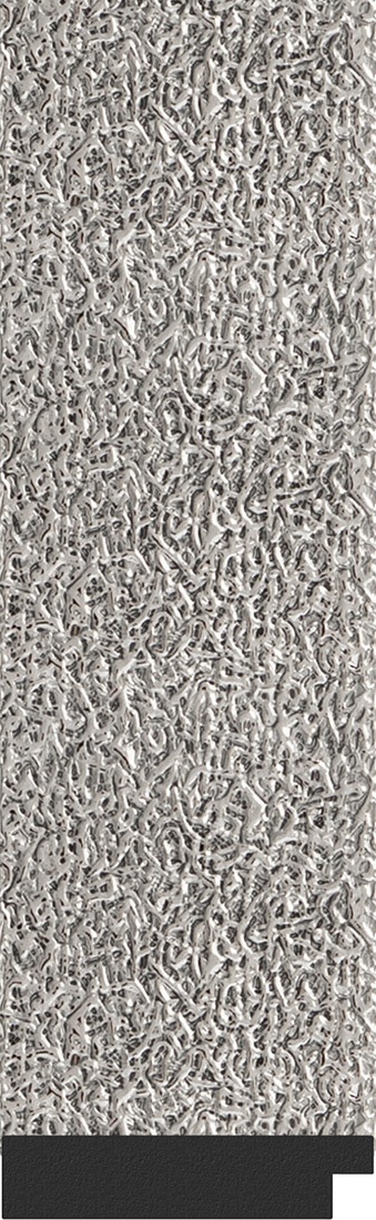 BY 4066 Зеркало с гравировкой в багетной раме - чеканка серебряная 90 mm EVOFORM Exclusive-G - Вид №3