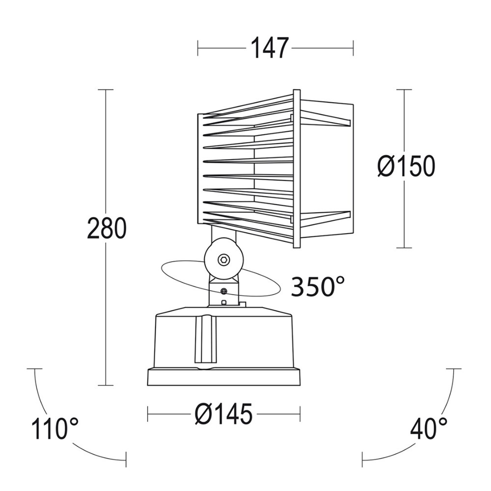 Pario Ghidini Pario .05 Темно-Cерый (Матовый)  - Вид №1