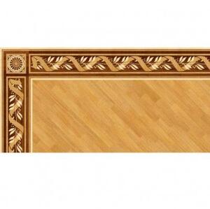 Художественный паркет Da Vinci Паркетный Бордюр 26-118 Орех Европейский (Грецкий) Селект (Гладкая) 1000х200 мм.