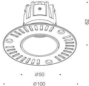 Centrsvet Круглый встраиваемый светодиодный точечный светильник Foton sun-id-1483203 - Вид №14