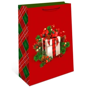 Подарочный пакет Арт и дизайн 24x18 см в ассортименте