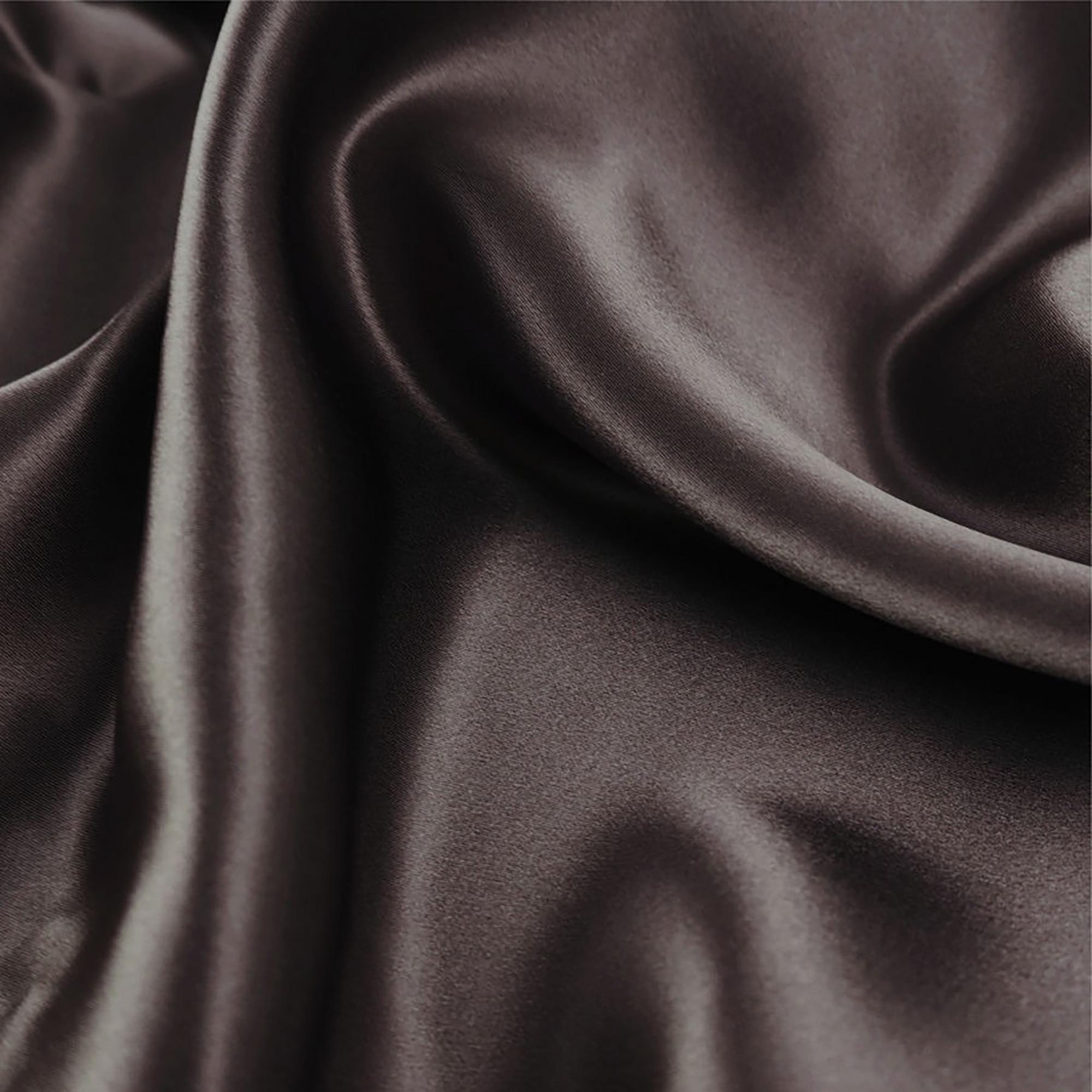 Наволочка princess57chocolate, 70x50 см, шелк, 1шт, цвет темно-коричневый SILK MANUFACTURE 90520673 - Вид №1
